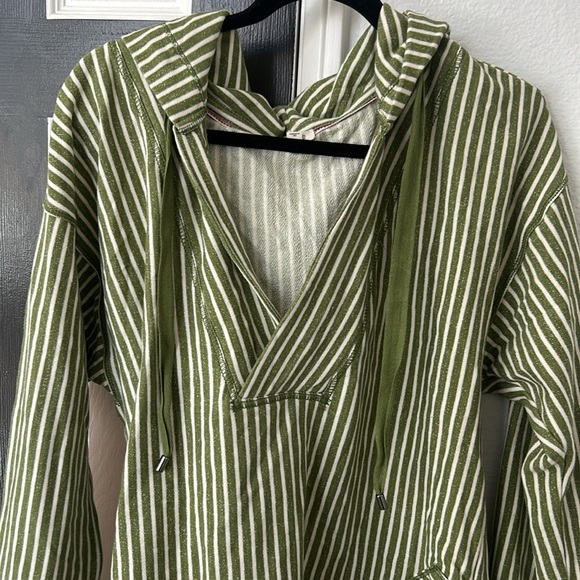 Pilcro Tops - Pilcro striped hoodie